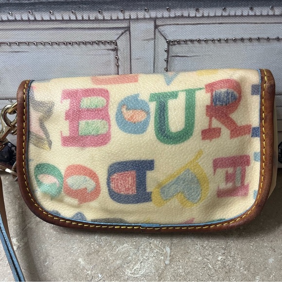 Dooney & Bourke Doodle Scribble Wristlet, Vintage - Picture 4 of 13
